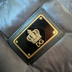 Dolce & Gabbana Metallic Gray Jacket